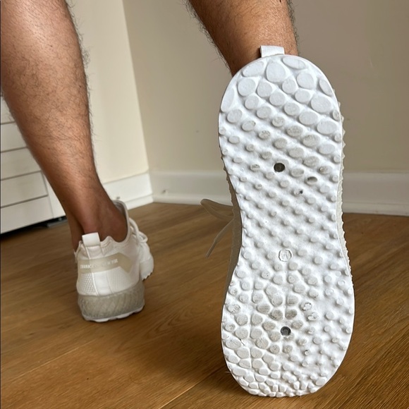 PONY Men's White Knit Sneakers – Size 10.5, Excellent Condition - Picture 8 of 10